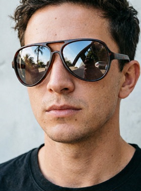 男士偏光太阳镜女士蛤蟆镜