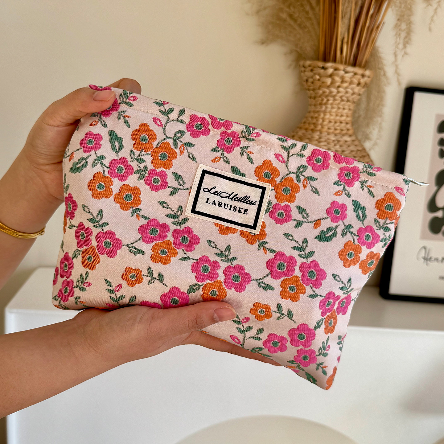 ins小众高级感中国风化妆包女便携大容量内胆收纳包护肤品洗漱包,淘宝优惠券,粉丝福利购,淘宝优惠卷