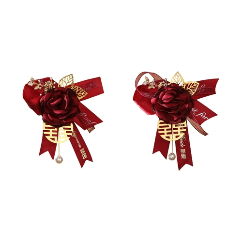 Платье подружки невесты для невесты на лацкан, брошь, для подружки невесты, полный комплект