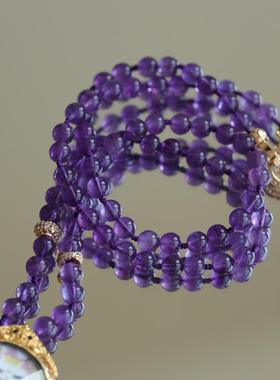 精品一枚超有灵气的小狐狸黑金工艺精致不变色镶嵌唐卡九尾狐南红