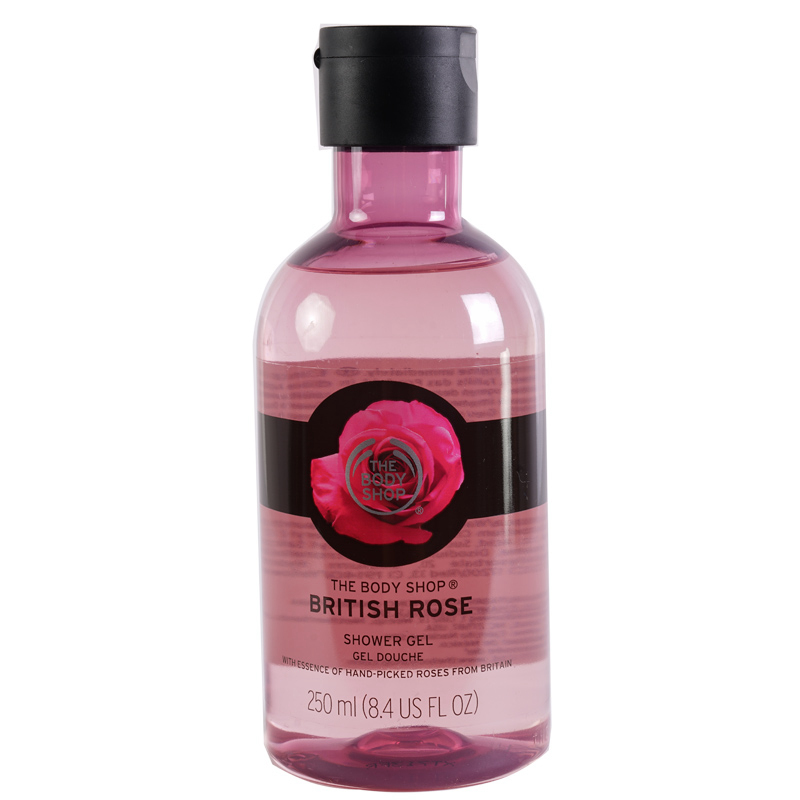 TheBodyShop美体小铺TBS辣木花西柚小蜜橘草莓玫瑰花果香沐浴露 - 图3