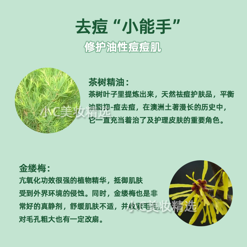 BOOTS茶树金缕梅去豆膏6.5g去豆淡印豆疤收毛孔 - 图0