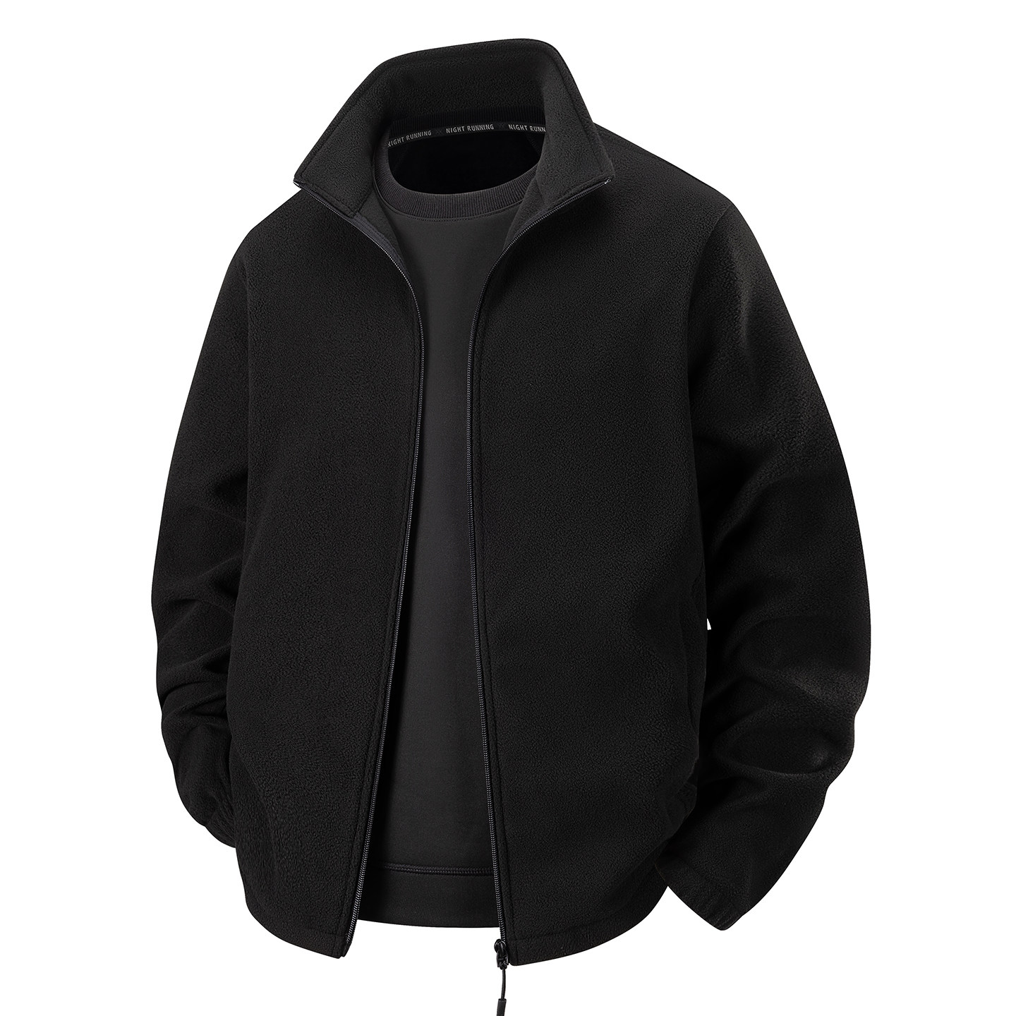 宾杰【厂家直销】秋冬季摇粒羊羔绒男士夹克韩版时尚抓绒衣外套爆,淘宝优惠券,粉丝福利购,淘宝优惠卷