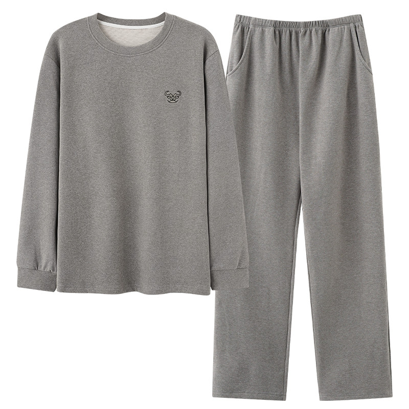 男士睡衣秋冬季加厚德绒长袖保暖大码爸爸春秋款家居服套装可外穿,淘宝优惠券,粉丝福利购,淘宝优惠卷