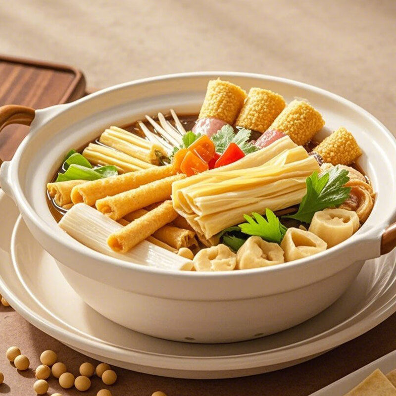 古松火锅豆制品组合140g豆油皮响铃卷腐竹酥肉配菜,淘宝优惠券,粉丝福利购,淘宝优惠卷