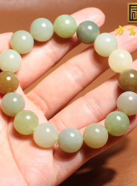 方言和田玉糖玉黄口白玉多宝手串