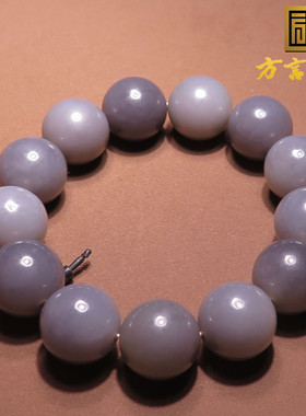 青海老坑帝王紫单圈18mm女神手串