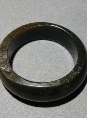 方言捡漏新疆沙枣青籽手镯油润