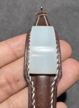 美哭了方言和田玉老熟新疆且末料高白羊脂玉收藏级精美搭配手牌S