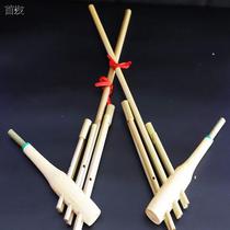 National musical instrument Guizhou Guangxi Yunnan small number prop Lusheng Childrens stage props pure handmade souvenirs