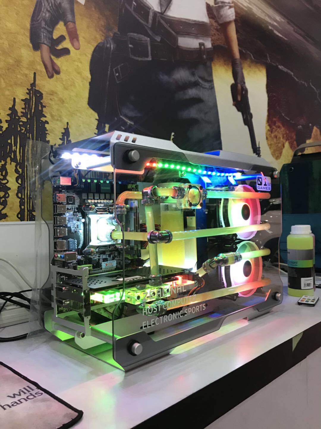 炽果ZC 01M主机 风冷水冷MOD  I7 9700K 2070 高端吃鸡电竞游戏 - 图2