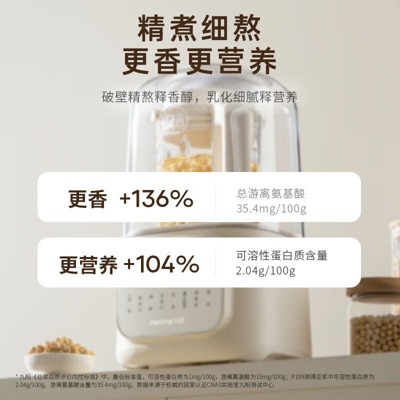 九阳破壁机低音家用全自动加热豆浆料理多功能官方正品旗舰店P199,淘宝优惠券,粉丝福利购,淘宝优惠卷