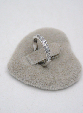 日韩时尚质感亮粉戒指饰品指环