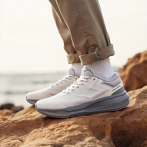 安踏神行12 通勤综训夏季新款男鞋缓震舒适运动跑步鞋112537718 - 图0