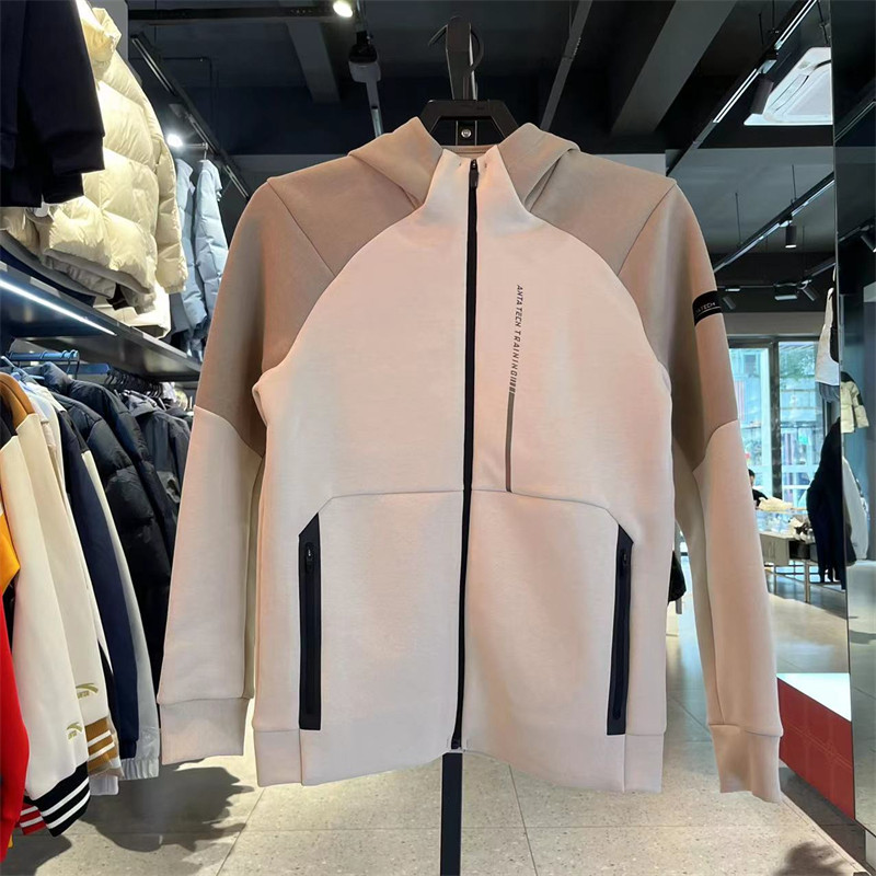 安踏针织运动外套男春季立领开衫夹克户外修身跑步上衣 152417705,淘宝优惠券,粉丝福利购,淘宝优惠卷