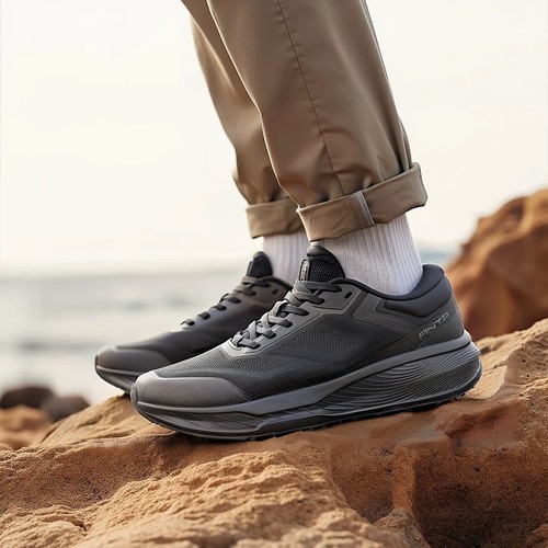 安踏神行12 通勤综训夏季新款男鞋缓震舒适运动跑步鞋112537718 - 图3