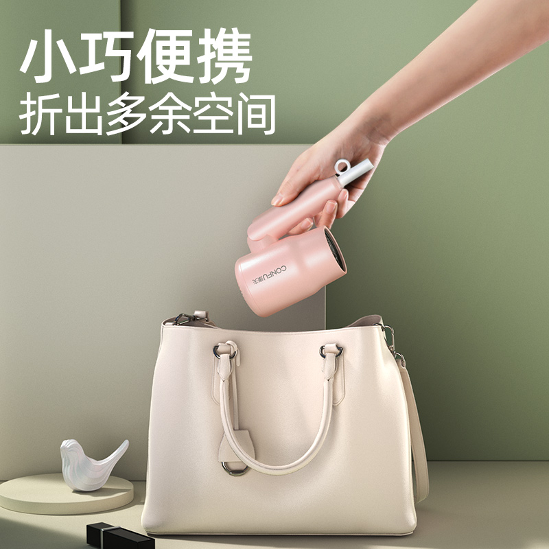 康夫电吹风机小型功率宿舍家用学生折叠女生款800w冷热风筒便携式