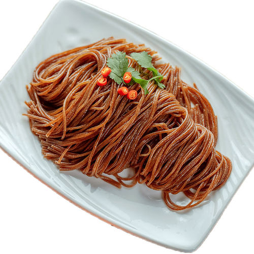 低脂陕西荞麦魔芋粉丝面冲泡方便速食代餐主食卡涮火锅干荞麦面 - 图3
