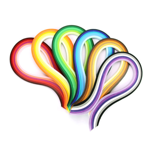 540mm长渐变色衍纸条高品质衍纸条 6色系36色720条彩色纸条衍纸画 - 图3