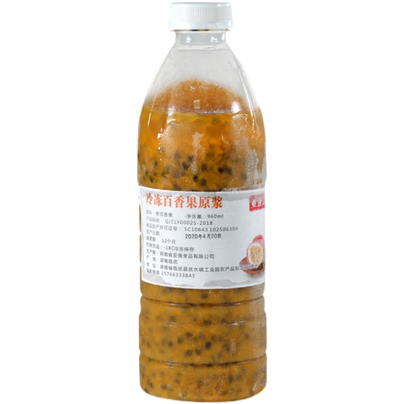 冷冻百香果原浆新鲜速冻果酱果肉图片_4