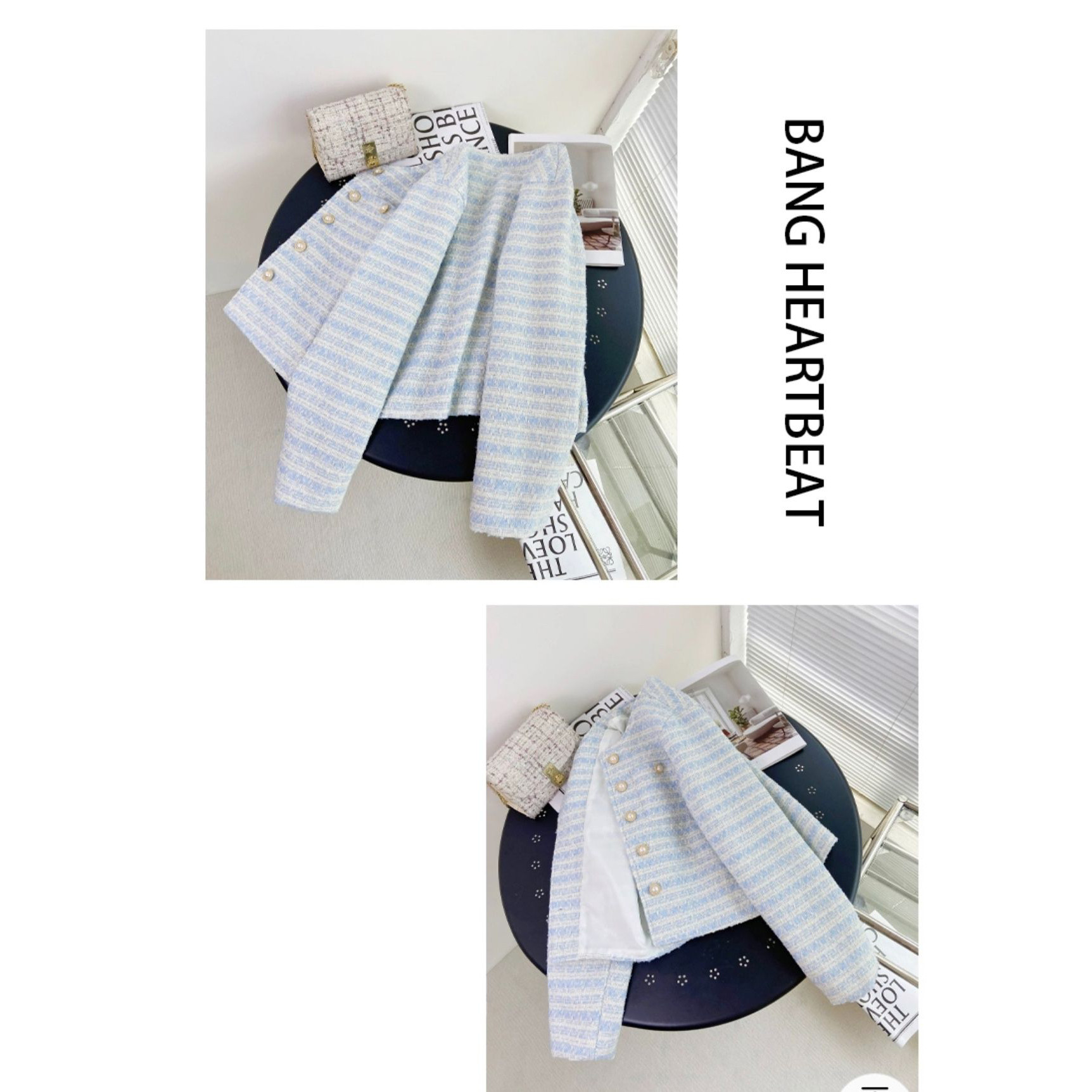 珍珠扣小香风外套女2026春秋新款法式设计感小众宽松短款气质上衣,淘宝优惠券,粉丝福利购,淘宝优惠卷