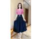 ເສື້ອຍືດຄໍ V-neck ດຽວກັນຂອງ Mengting ແລະການອອກແບບອະເນກປະສົງ hollow twist ແຂນສັ້ນຂອງແມ່ຍິງ 2026 Douyin ແບບຮ້ອນ