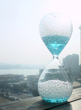 泡泡玻璃液体女生油滴梦幻风沙漏
