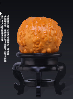 疙瘩葫芦文玩把件兰州针刺微雕
