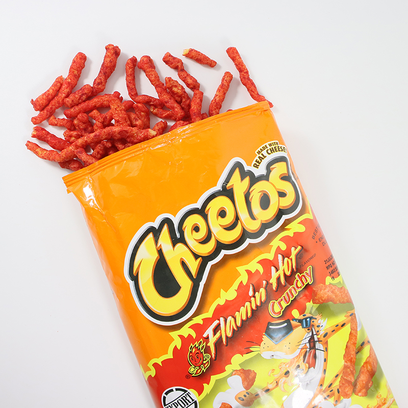 美国奇多火热辣芝士栗米棒玉米条零食松脆热辣Cheetos Flamin Hot - 图0