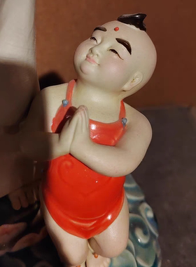 陶瓷中式神龛客厅观音菩萨摆件