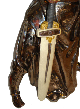 武将现代中式风人物石湾公仔摆件