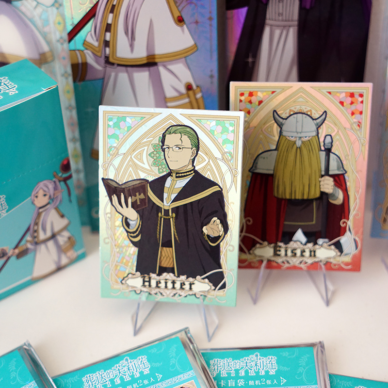 拍立得收藏抽抽二次元乐相卡动漫盲袋抽卡片葬送的芙莉莲盲的周边 - 图0