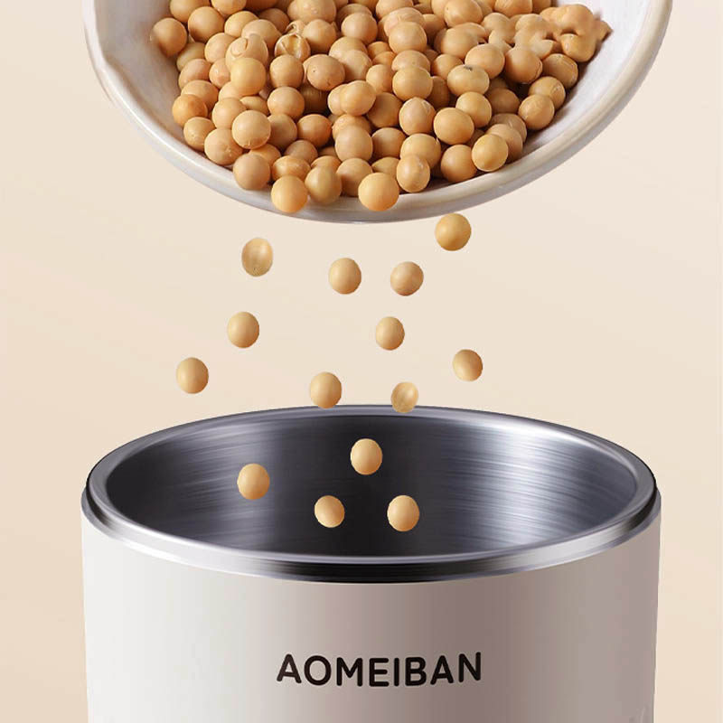 美国用110V小型豆浆机免泡免滤迷你破壁机加拿大台湾榨汁出口北美