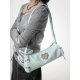 Abbey Athletic Heart Underarm Baguette Crossbody Bag