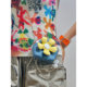 Mini uustudio flower hottie lipstick bag dark