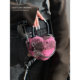 Original design dark Y2K love mini chain bag