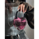 Original design dark Y2K love mini chain bag
