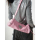 Abbey Athletic Heart Underarm Baguette Crossbody Bag