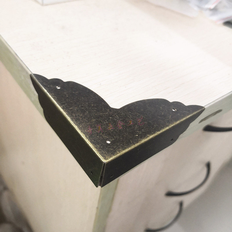 7CM超大护角金属桌角复古防撞角礼盒木箱直角包边装饰配件铁包角,淘宝优惠券,粉丝福利购,淘宝优惠卷
