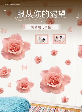 遮丑美化装饰贴画墙上PVC