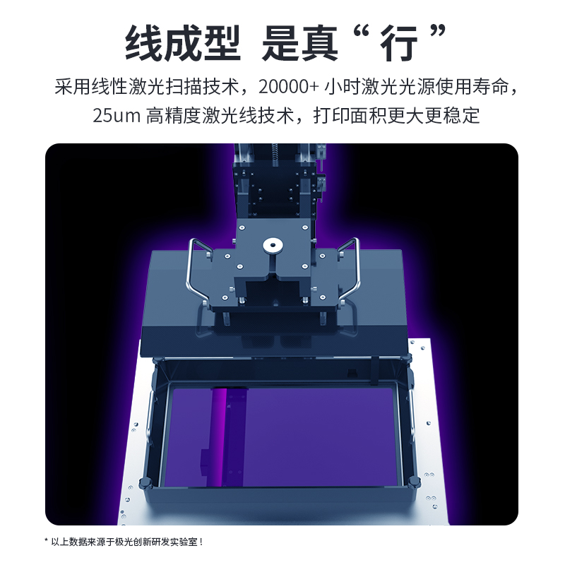 极光尔沃工业级3D打印机线性SLA2040光固化3d打印大尺寸高精度牙科建筑鞋模专用 - 图0