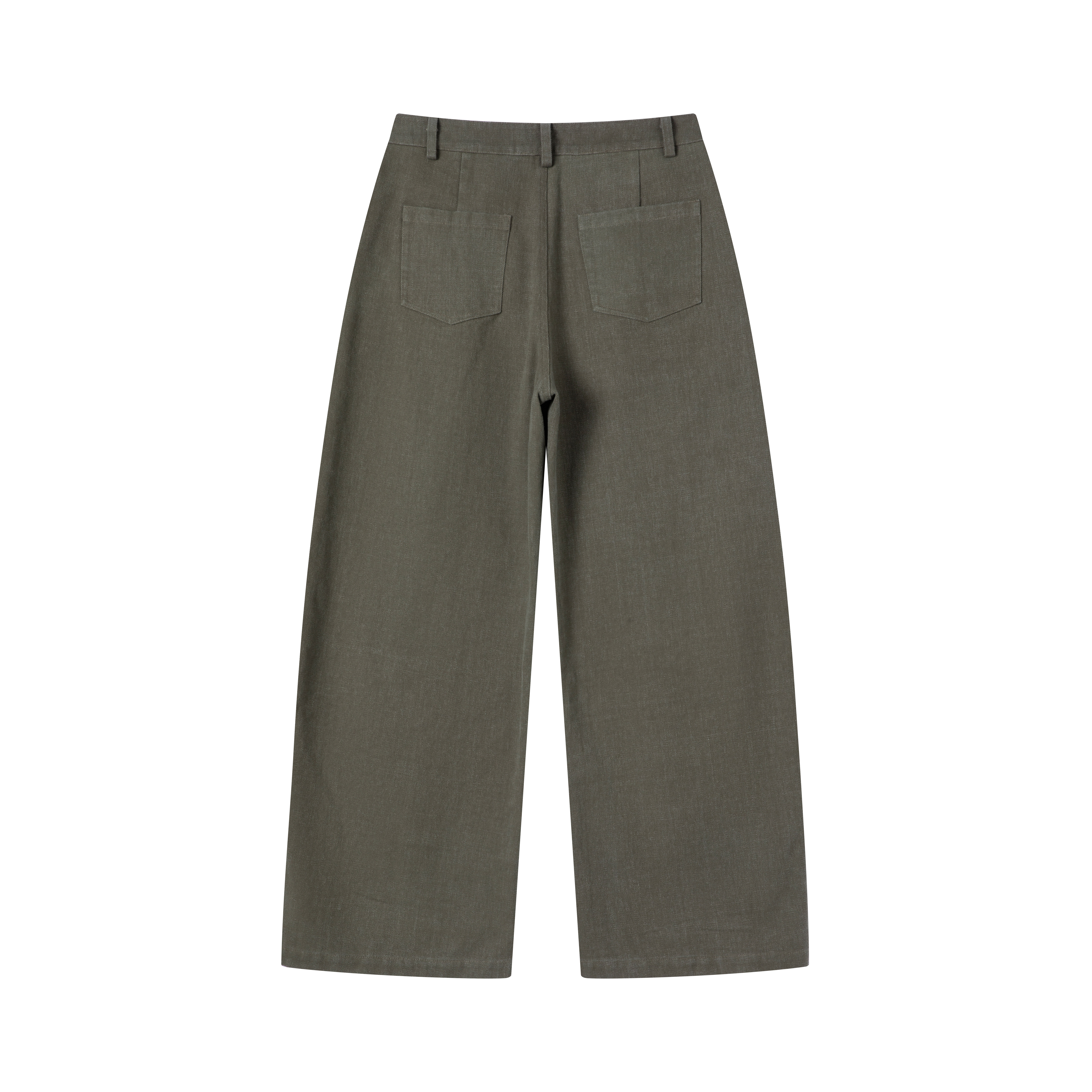 RANDOMHOKER 男女同款水洗复古裁片拼接低腰弯刀直筒工装裤,淘宝优惠券,粉丝福利购,淘宝优惠卷