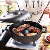 Чугуновый гриль на гриле сладкий картофель густой жареный кукурузный станок картофельный горшок с водой полиэнергетика