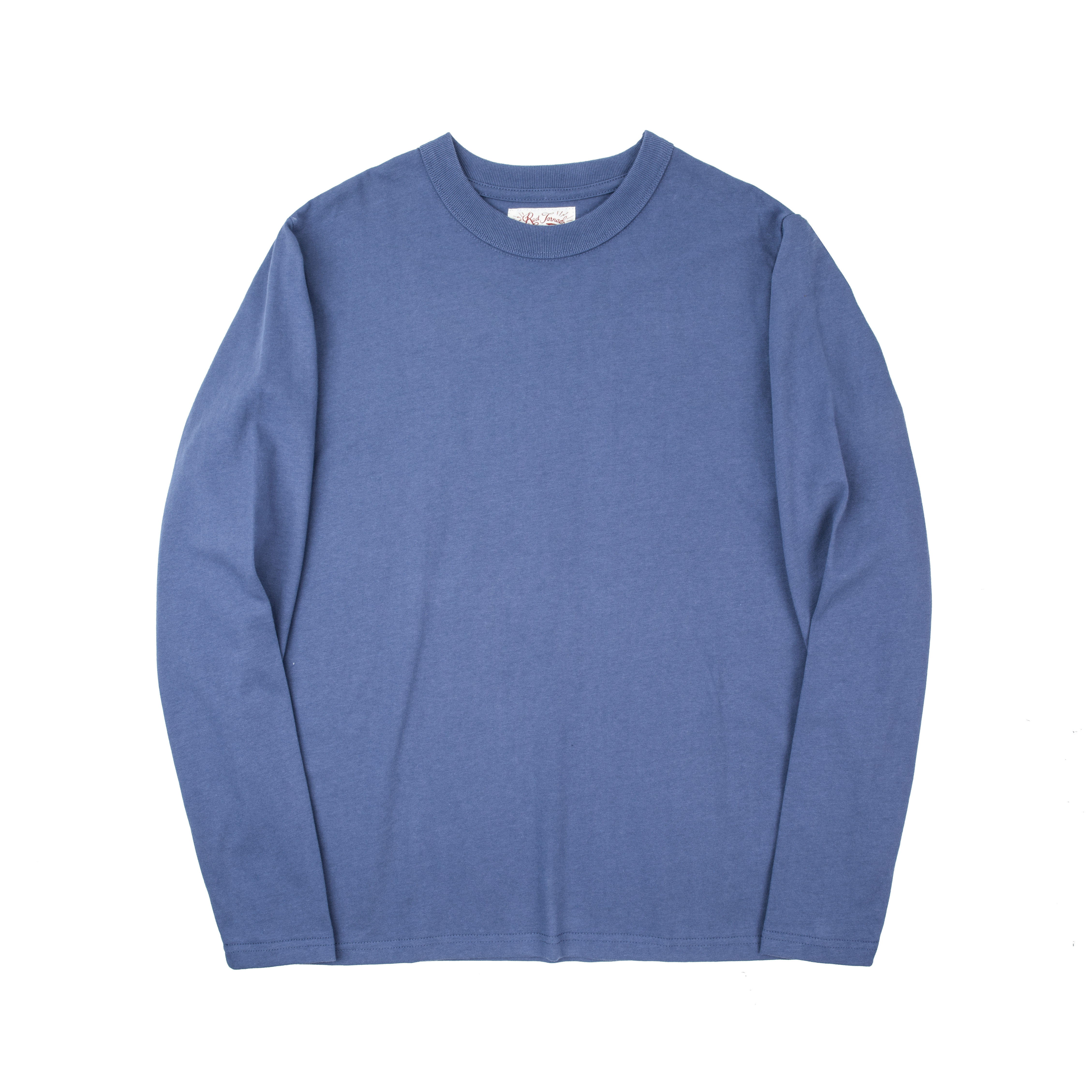 红风 复古32支圆领上衣重磅阿美咔叽日系开春纯棉打底衫长袖T恤男,淘宝优惠券,粉丝福利购,淘宝优惠卷