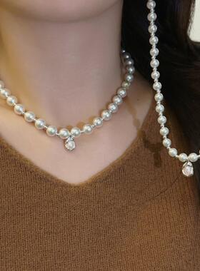 原创保色甜酷潮酷休闲渐变项链