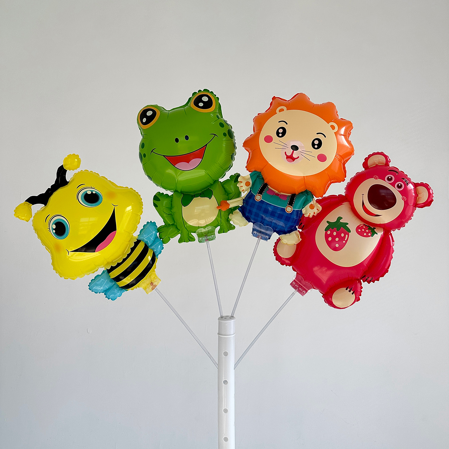 新款卡通小兔子夹片气球手持棒幼儿园儿童玩具商场活动装饰摆地摊 - 图1