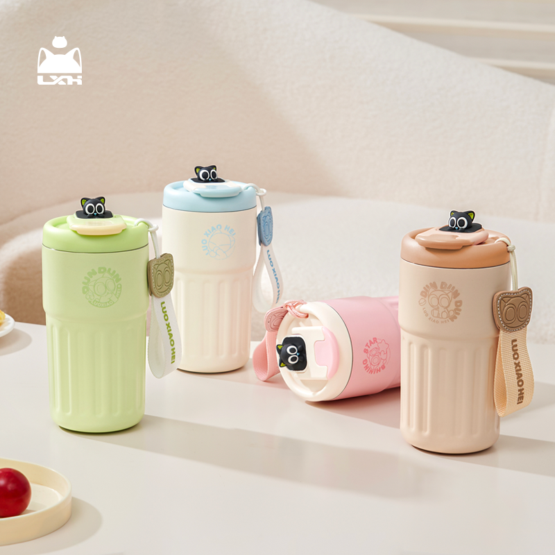 【爆款现货】罗小黑 伴你同行系列 咖啡随行杯 保温杯 正品周边,淘宝优惠券,粉丝福利购,淘宝优惠卷