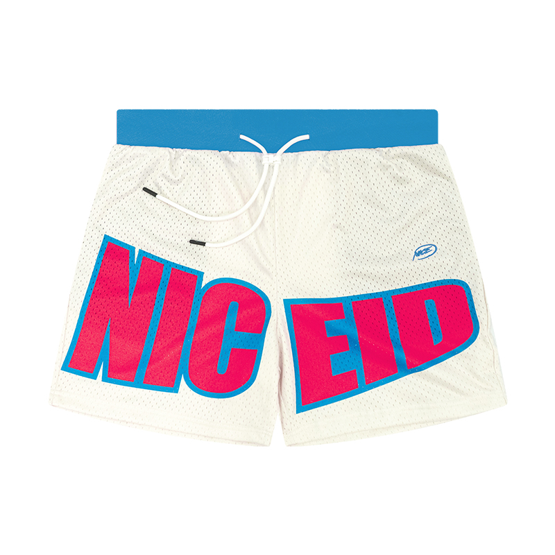 NICEID NICE美式篮球短裤实战训练运动裤夏季宽松版型透气四分裤 - 图2