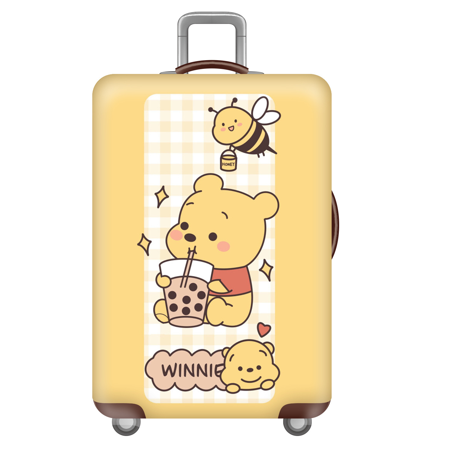 行李箱套旅行箱拉杆箱保护套防尘罩弹力20/24/26/28/30寸加厚耐磨 - 图0