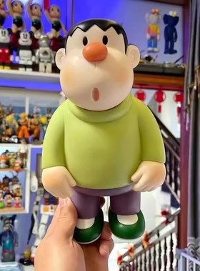 胖虎落地大摆件客厅家居桌面小摆件玄关电视柜酒柜装饰品潮玩手办